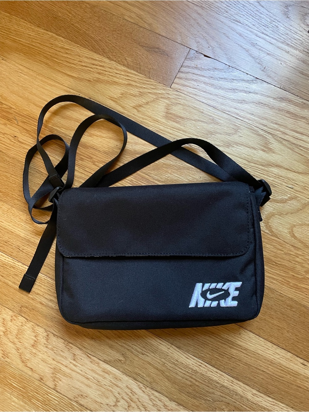 Nike Black Bag with White Logo